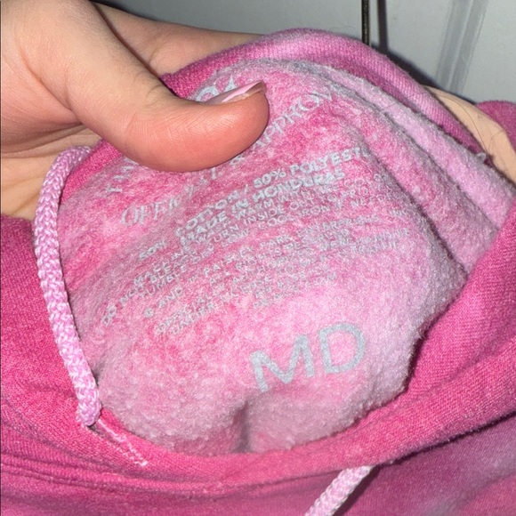 Pink Prince and the Revolution Urban Outfitters Tie-Dye Graphic Hoodie - Picture 3 of 3